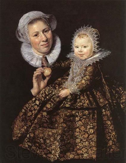 Frans Hals Catharina Hooft with her Nurse Norge oil painting art